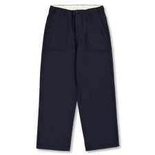 Nanamica Wide Baker Pants - Navy