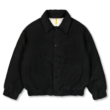 MAN-TLE                                            R21D3 Down Blouson Fluid Supima Back-Satin - Black