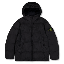 Stone Island Cinkle Reps Hooded Down Jacket 4100037 - Black