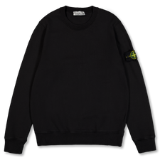 Stone Island Cotton Fleece Sweatshirt 6100060 - Black