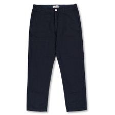 Stone Island Cotton Wool-TC Fatique Trousers 3100054 - Navy Blue