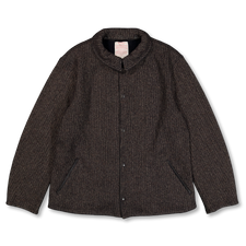 Niceness BATT Kasuri Yarn Knitted Harbor Jacket - Black