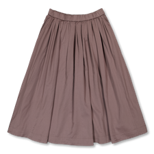 Casey Casey BB Pleat Skirt Twill Cotton Silk - Clay