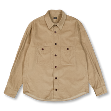 Conkers Beadle Shirt Needle Corduroy - Beige