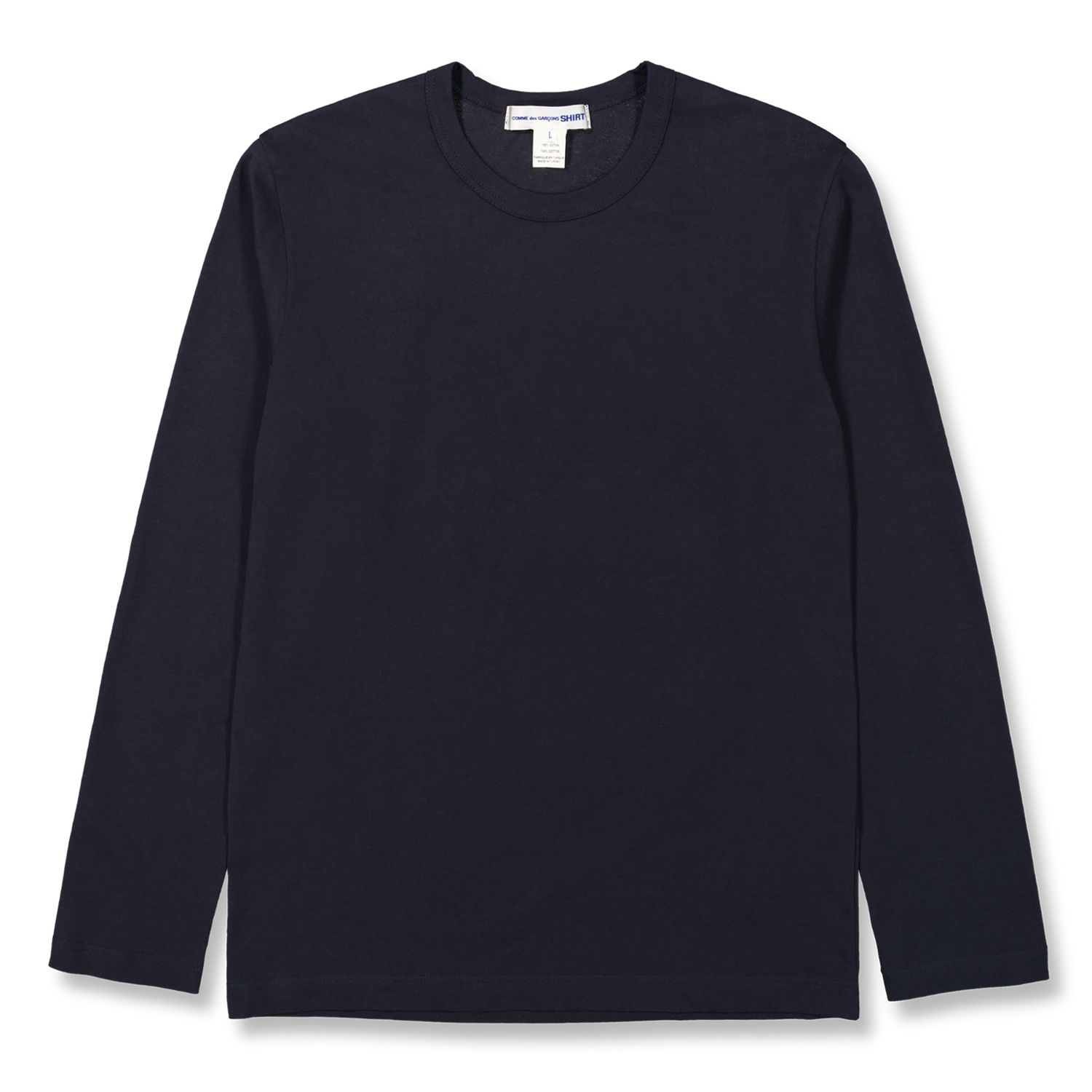Comme des Garçons SHIRT Forever L/S Tee Navy | Nitty Gritty