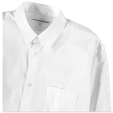 Comme des Garçons SHIRT Narrow Classic Poplin Shirt White - White